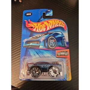 Hot Wheels BRICK CUTTER 2004 FIRST EDITIONS BLINGS #55 Metalflake Dark Blue